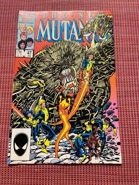 New Mutants #47 Heart Highland Chris Claremont Jackson Guice Marvel 1986 Direct